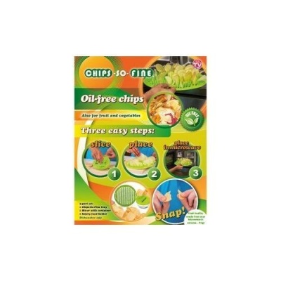 Chips-So-Fine Make Your Own Oil Free Crisps Kit RRP 9.99 CLEARANCE XL 3.99